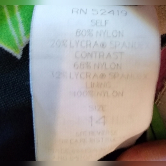 Vintage Sessa Swim Floral Tankini Top 14 Bottom 10 Women's Bikini Set - Picture 10 of 14